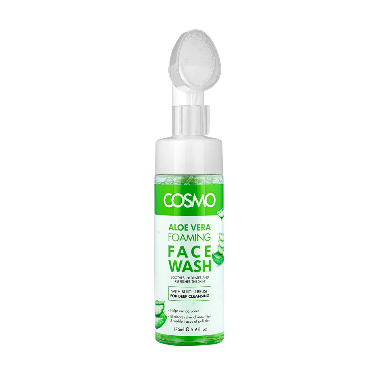 Cosmo Aloe Vera Facewash Ansigtsvask 175ml Kun 4 På Lager