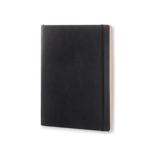 Notesbog Moleskine Classic X-large soft cover prikket Sort 19x25cm Kun 2 På Lager