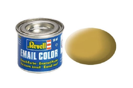 Enamel 14 ml. sandy yellow, mat Kun 2 På Lager