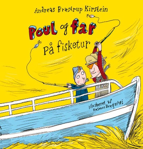 Poul og far på fisketur Kun 1 På Lager