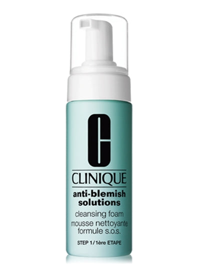 Clinique Anti-Blemish Solutions Cleansing Foam 125ml All Skin Types Kun 1 På Lager
