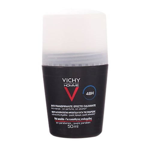 Vichy Homme Deodorant Bille Peaux Sensitive 50 ml Kun 29 På Lager
