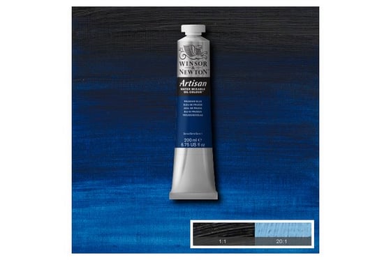 Artisan water mix oil 200ml prussian blue 538 Kun 1 På Lager