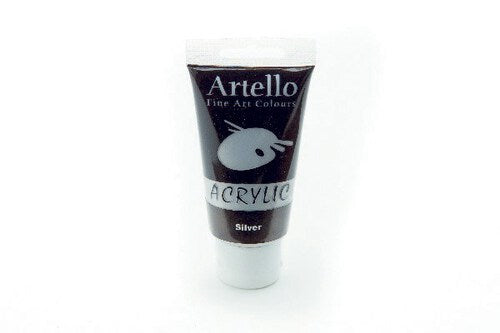 Artello acrylic 75ml Silver Kun 1 På Lager