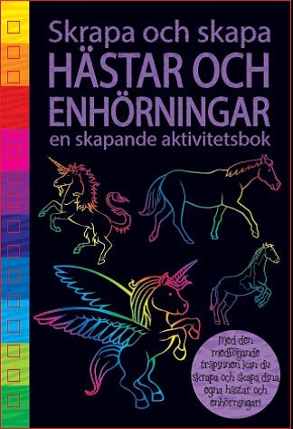 Hästar och enhörningar : en skapande aktivitetsbok Kun 1 På Lager