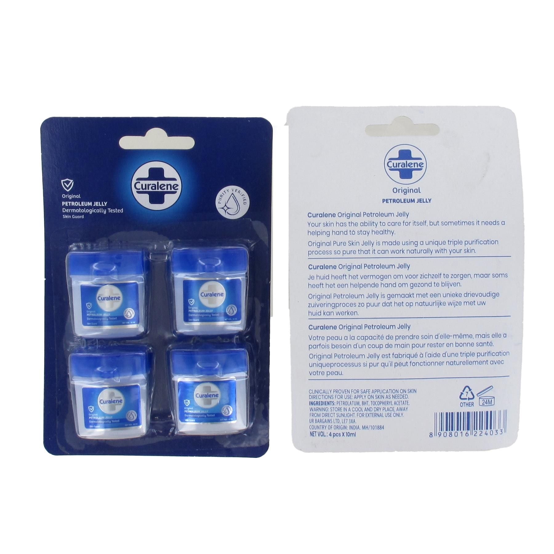 Curalene Oris Original Petroleum Jelly 4 x 10ml Kun 11 På Lager