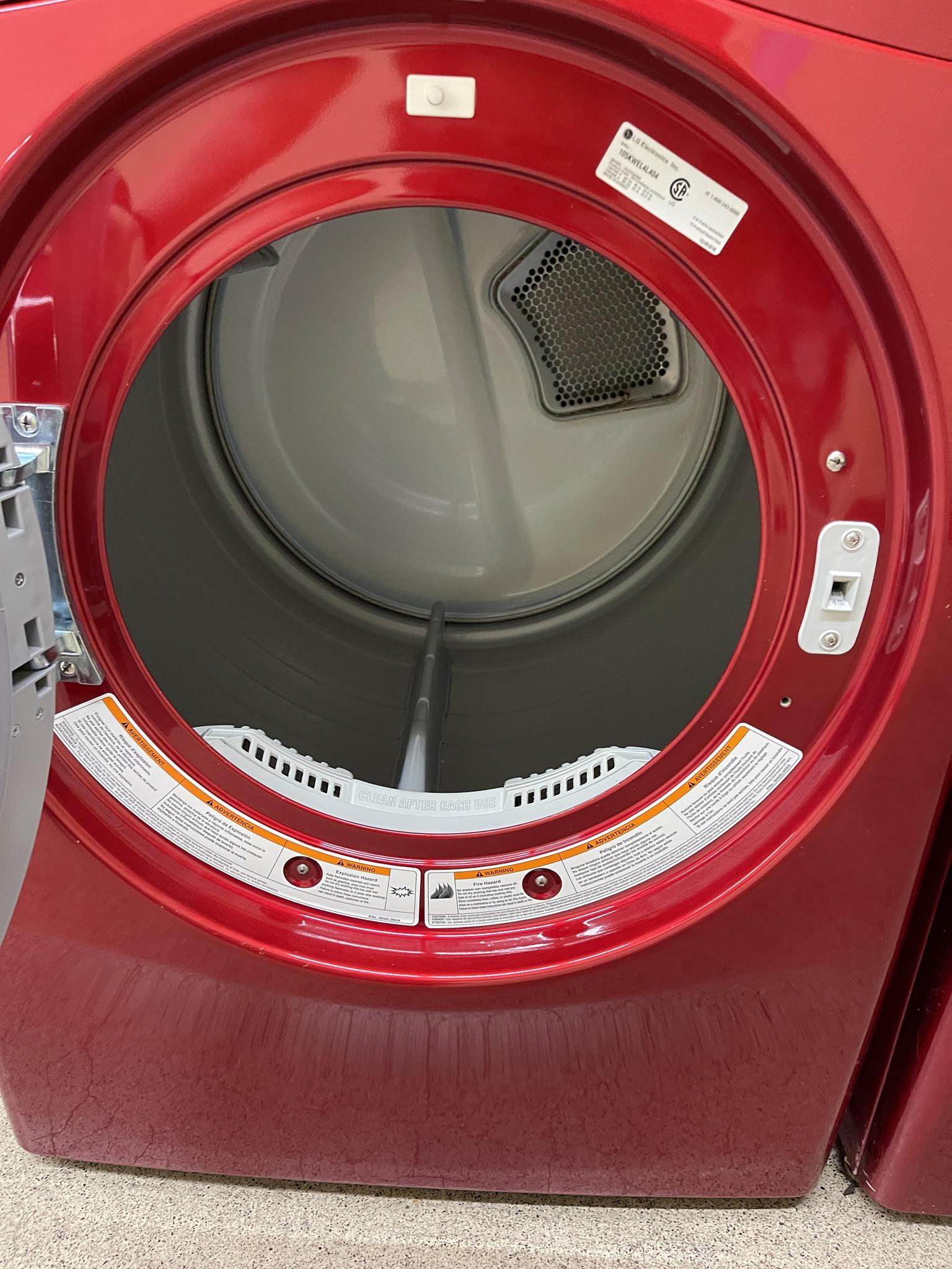 lg dryer model dle2350r