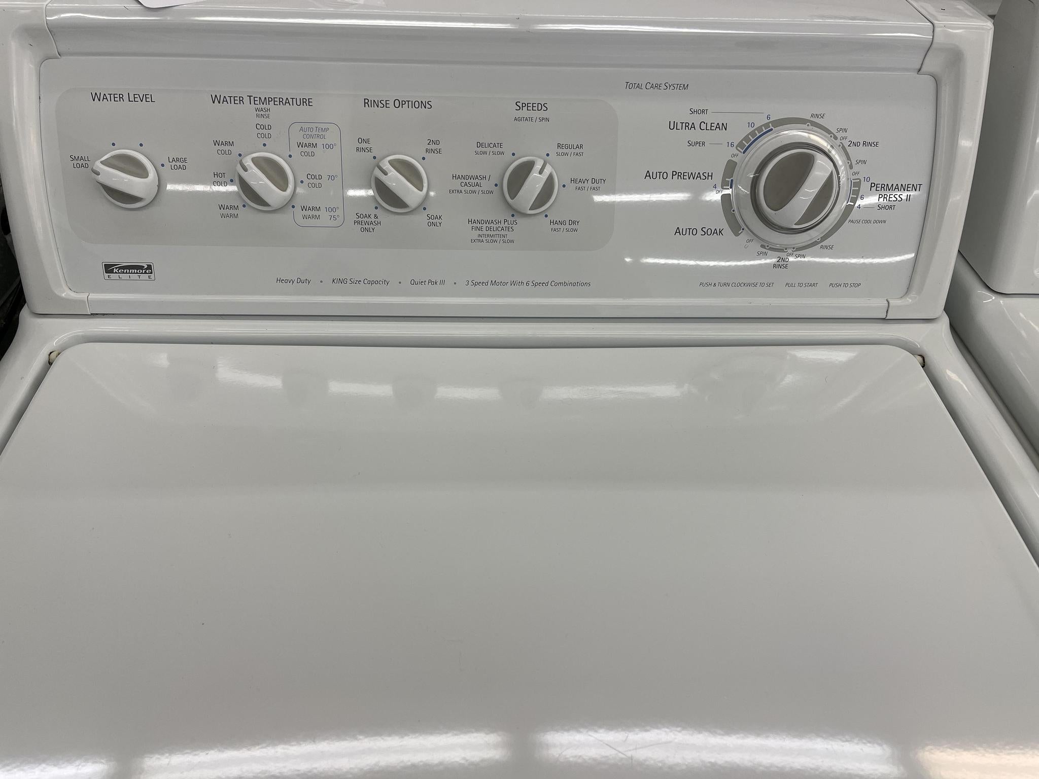 kenmore top load dryer