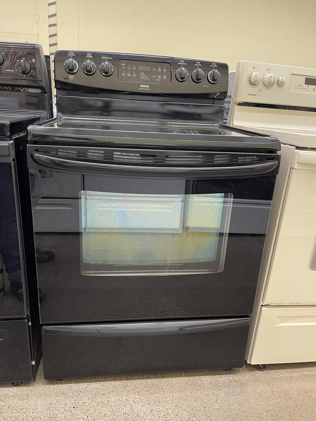 kenmore electric glass top range manual