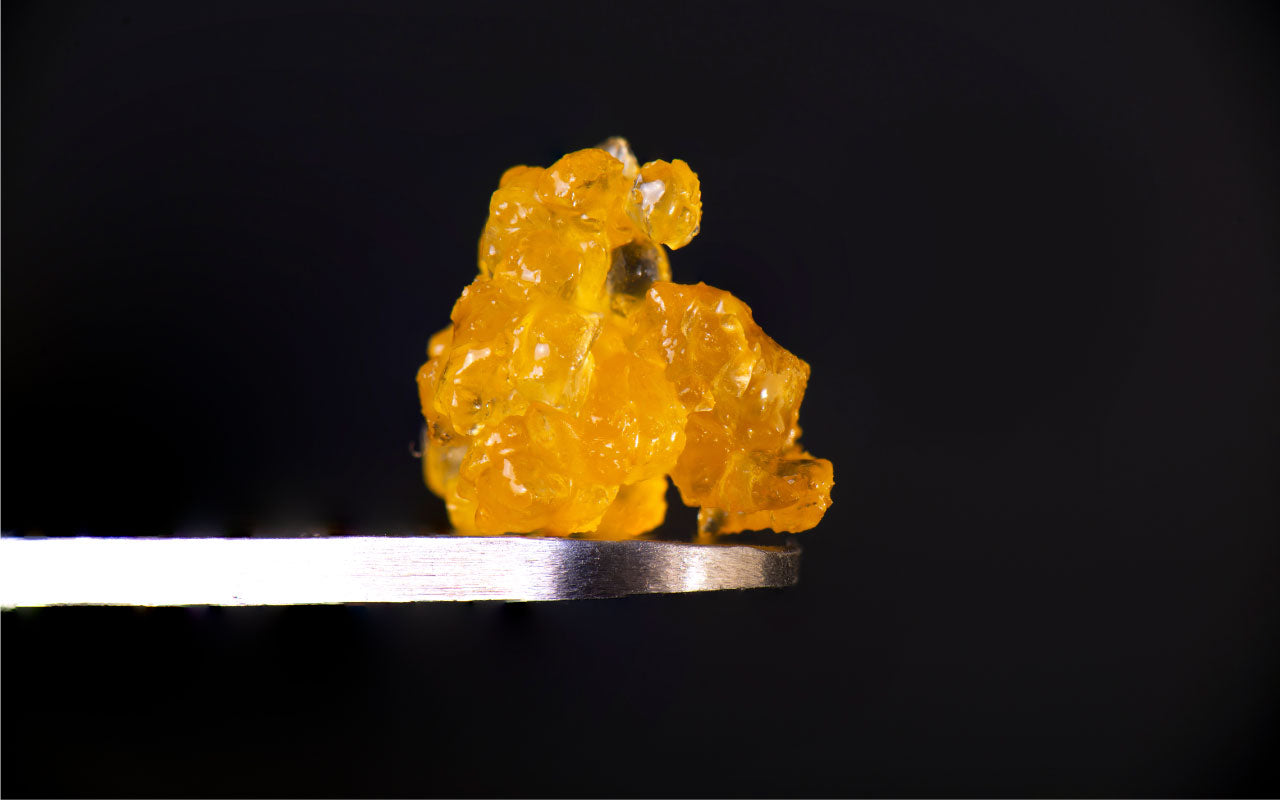 Image portraying the typical appearance of Mixed Live Resin.