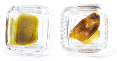 Rosin exists in variety of different consistencies and can be waxy or even similar to shatter. What is Rosin? Find out and shop the collection of CBD rosin at Sauce Warehouse