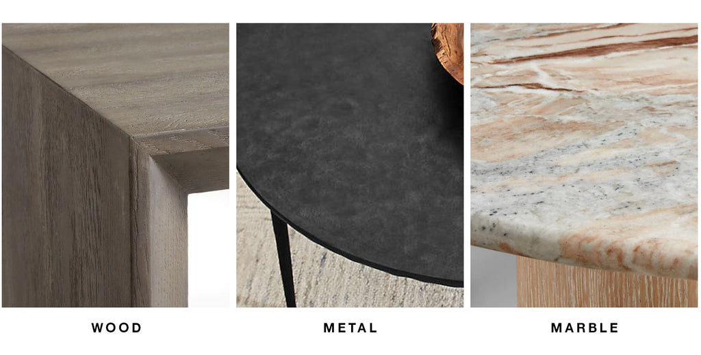 Coffee Table Materials