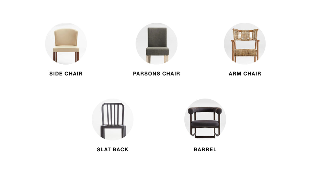 Types Of Dining Chairs