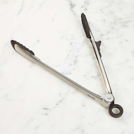 Tovolo - Tip Top Tongs - Charcoal