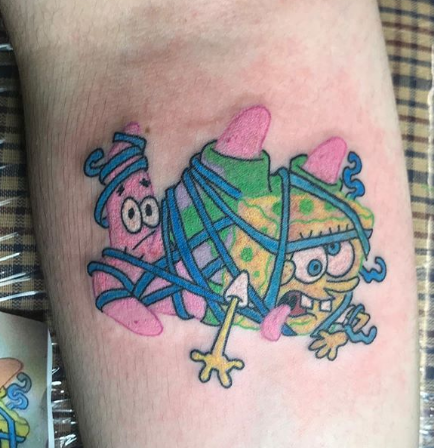 71 Awesome Spongebob Tattoos ideas  spongebob tattoo tattoos cartoon  tattoos