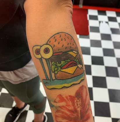 55 SpongeBob Tattoos For SpongeBob SquarePants Fans  Tattoo Me Now