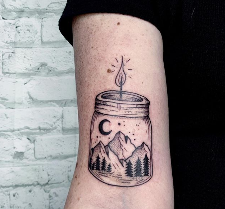 Candle Tattoos  Tattoo Ideas Artists and Models