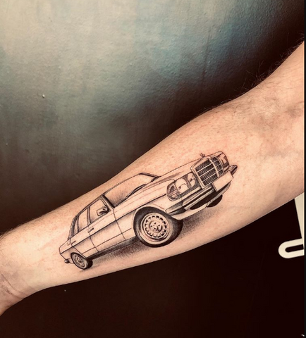 50 Car Tattoos  Designs Ideas  Inspiration  Tattoo Me Now