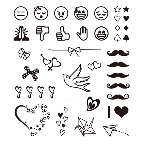 43 Coolest Emoji Tattoos Designs Ideas  Images  PICSMINE