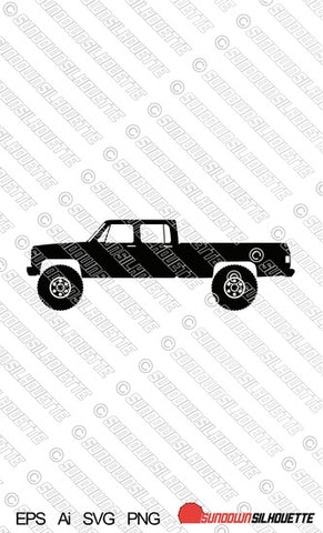 Free Free 58 Silhouette Gmc Truck Svg SVG PNG EPS DXF File