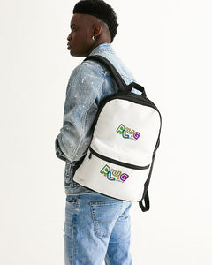 "CRAZY PLUG"  Small Canvas Backpack