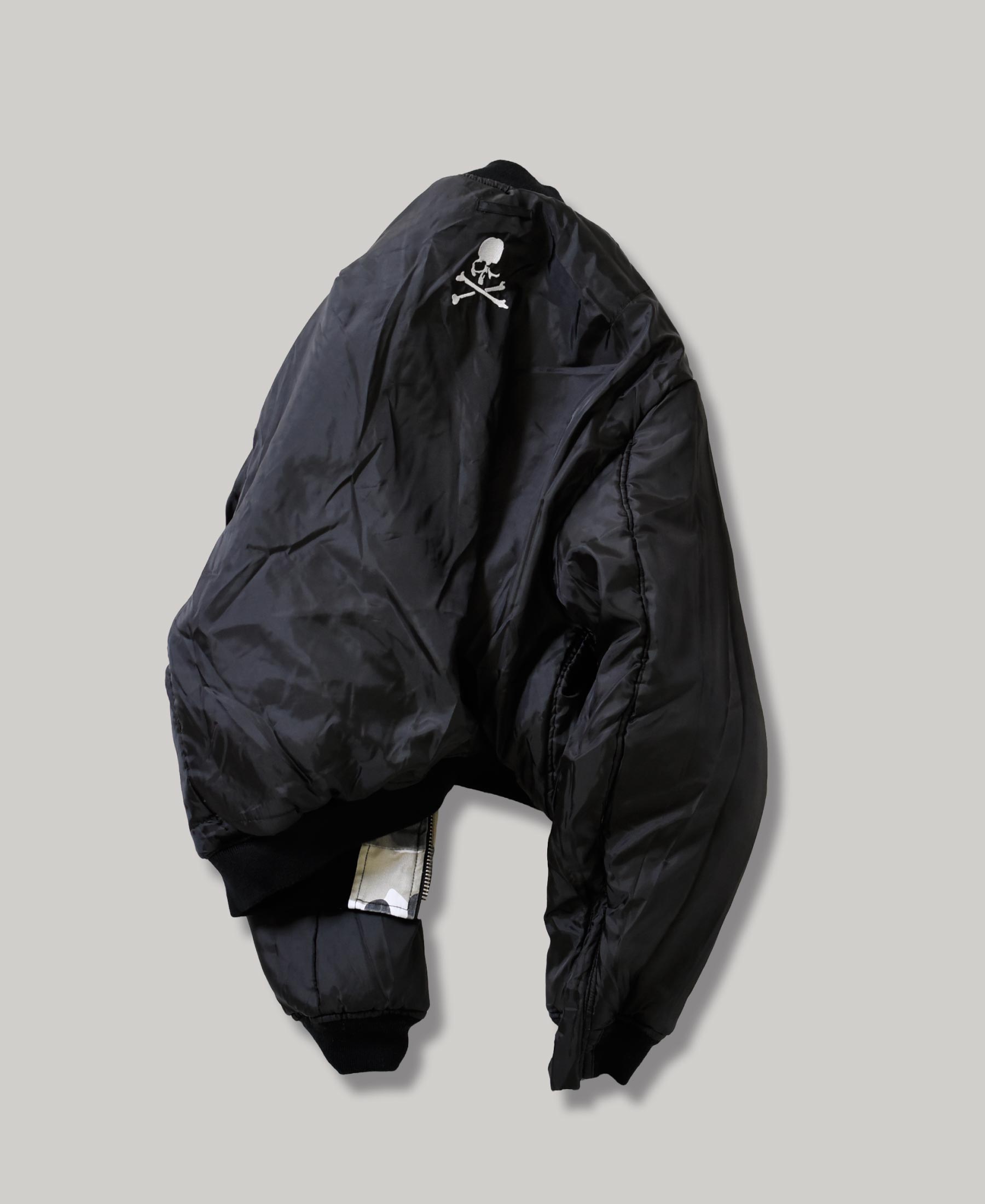 LTD | X mastermind Japan CAMOUFLAGE BOMBER JACKET | UC – FOSTEX M.C.D.