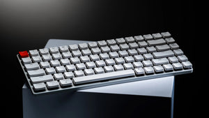 Keychron K3 V2 84-keys  Non-Backlight Ultraslim Aluminum Wireless Mechanical Keyboard 75% Layout