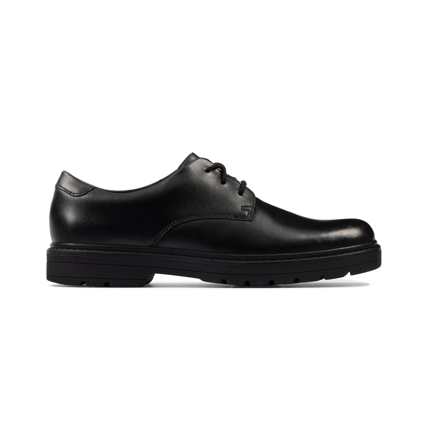 loxham derby youth black leather