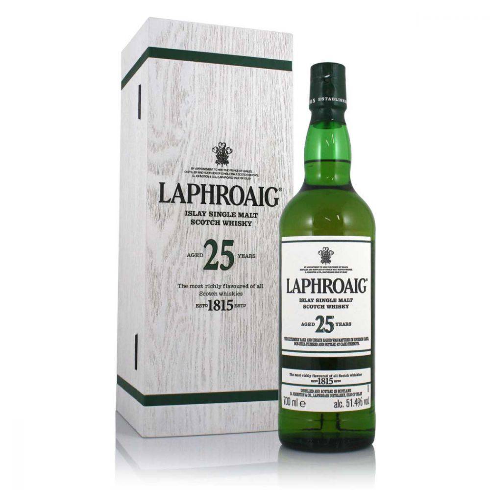 Laphroaig 25 Year Old Cask Strength 2019 Release 51.4% 70cl - Milroys of Soho product image