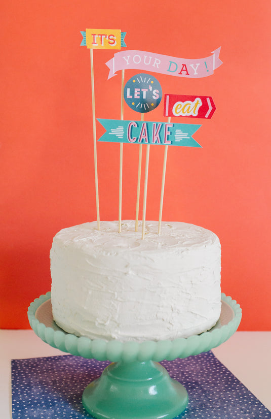 SWEET ONE Cake Topper | Cake Toppers by Avalon Sunshine
