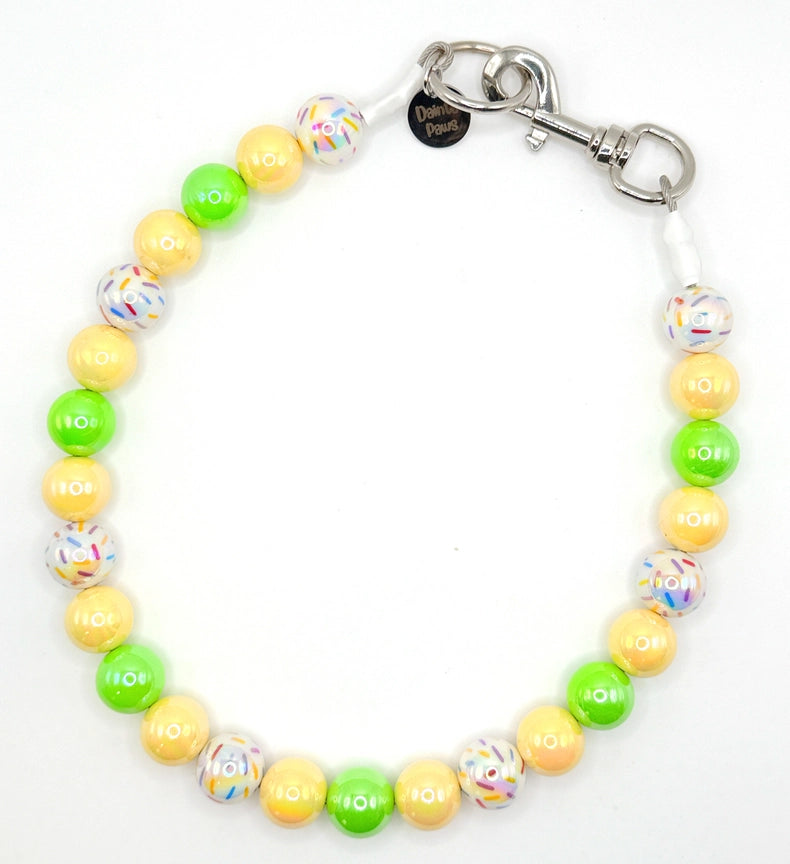 Image of Lemon-Lime Fiesta! Beaded Collar