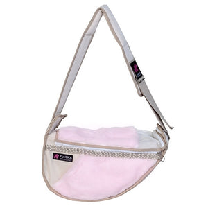 Minky Fundle Sling Carrier - Light Pink - Posh Puppy Boutique