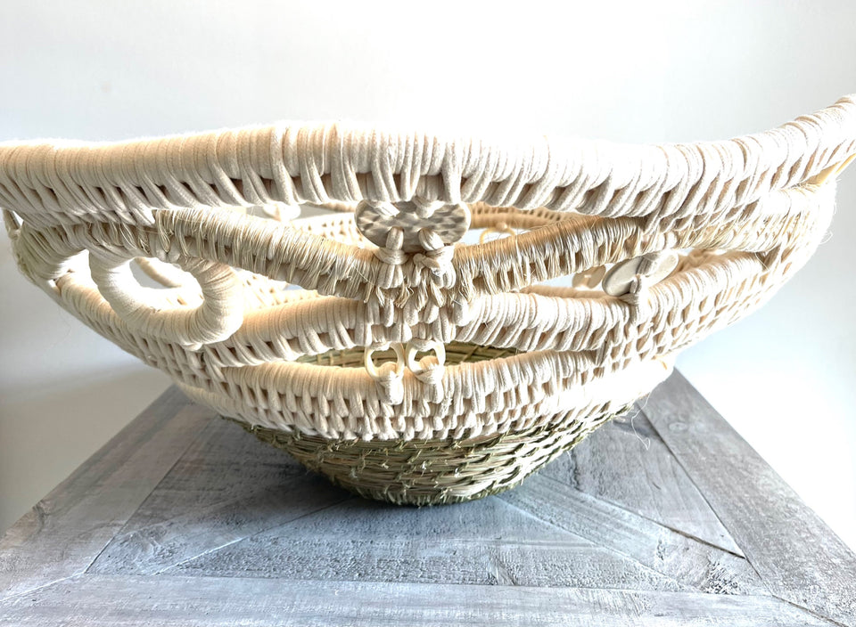 ceramic lace bowl