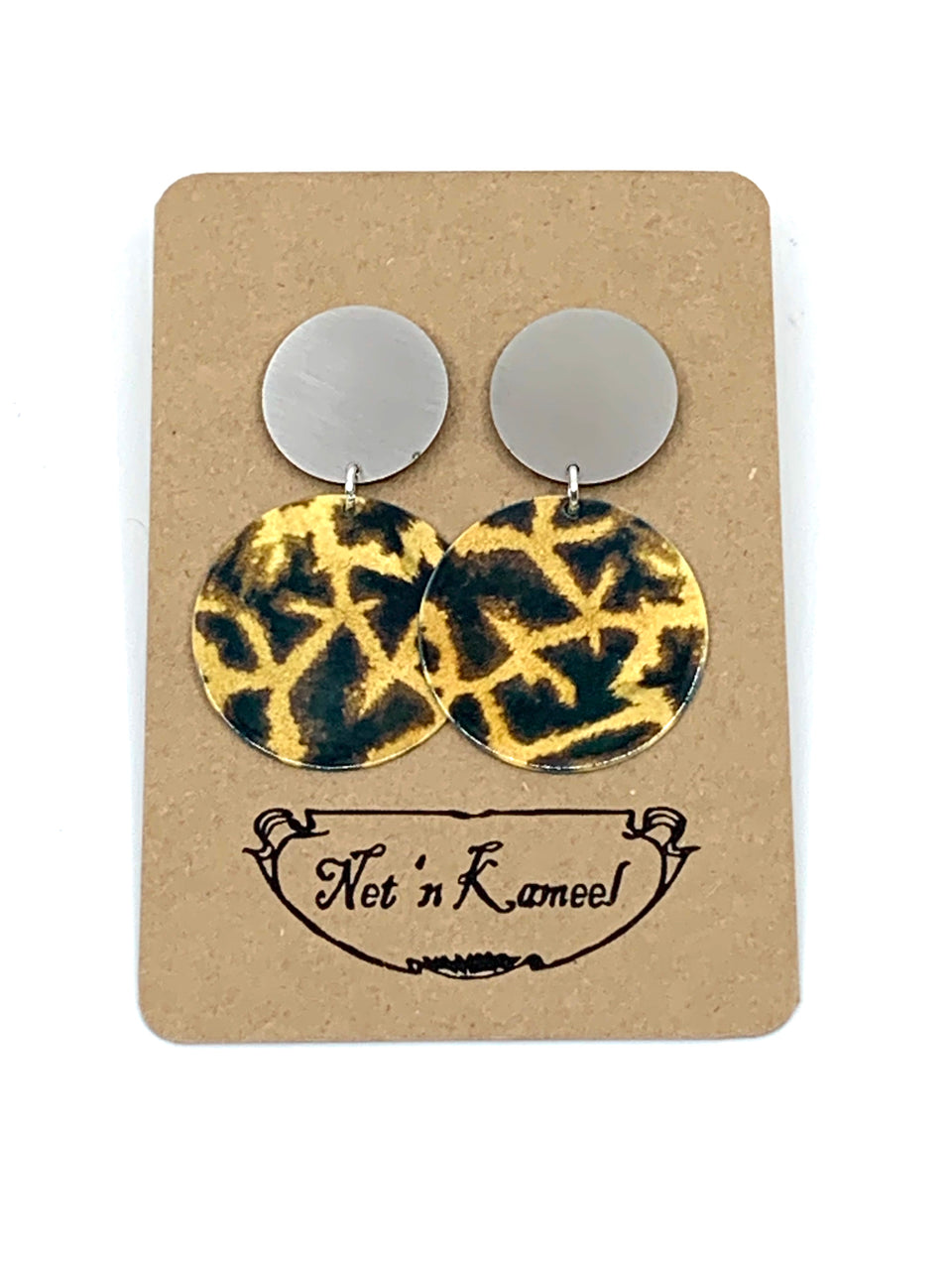 Cheetah Print Earrings