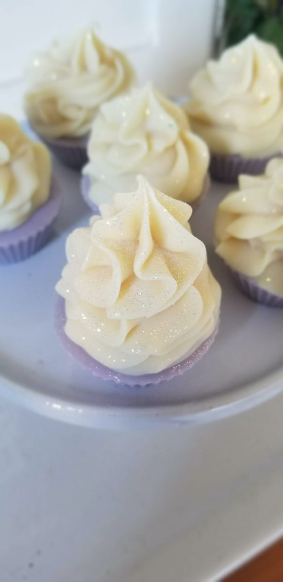 Black Raspberry Vanilla Mini Cupcake Soap | Soap Cupcake