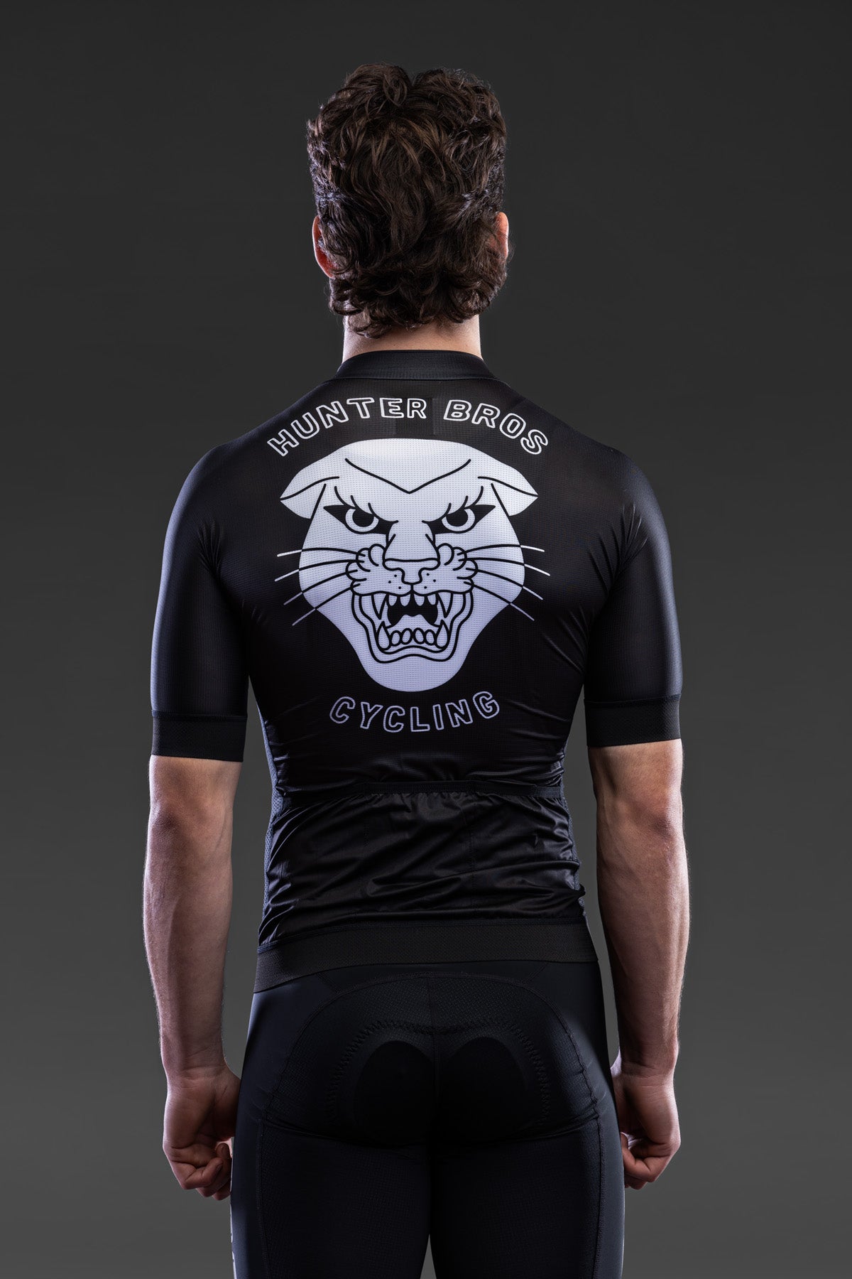 black panther cycling jersey