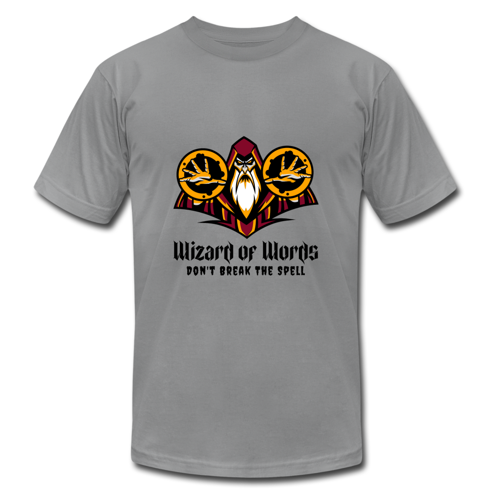 Wizard of Words - Don't Break The Spell | Jersey Unisex T-Shirt - slate