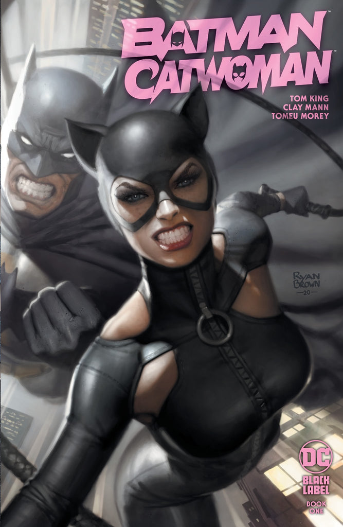 Batman Catwoman 1 Ryan Brown Trade Variant Ltd 3000 Rubber City Comics