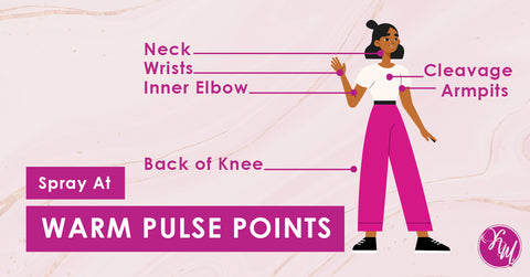 Tip 3: Warm Pulse Points