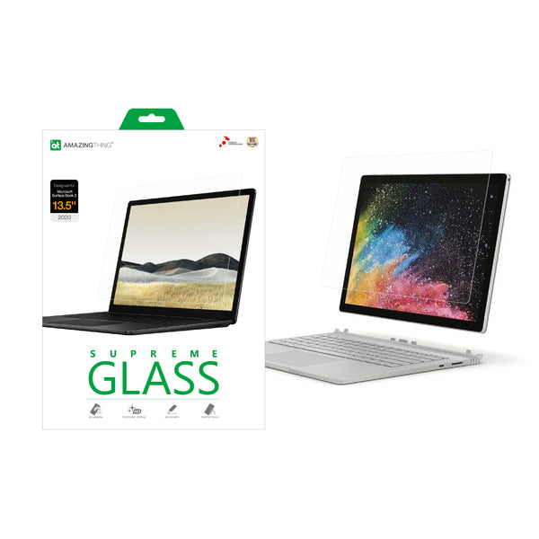 MICROSOFT SURFACE BOOK 3 SUPREMEGLASS 螢幕玻璃膜