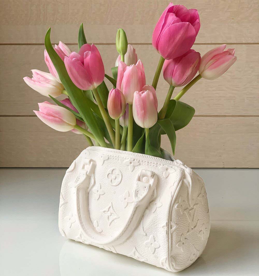 Louis Vuitton LV Speedy Nano Flower Vase – OG Rose