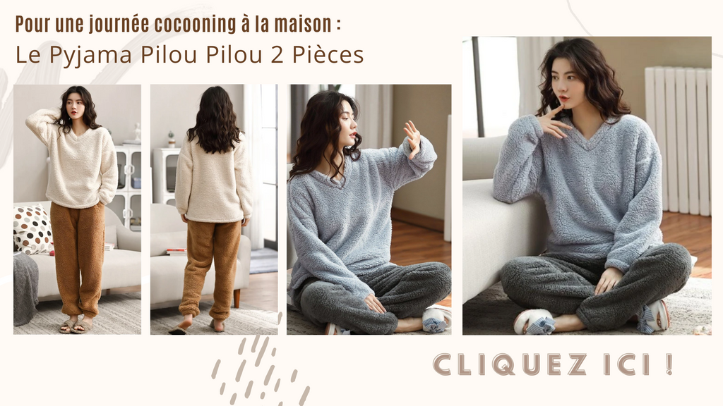 pyjama pilou pilou 2 pièces