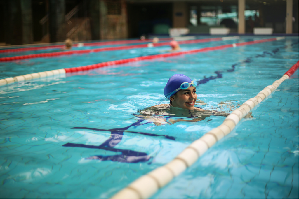 activités contre le stress : la natation