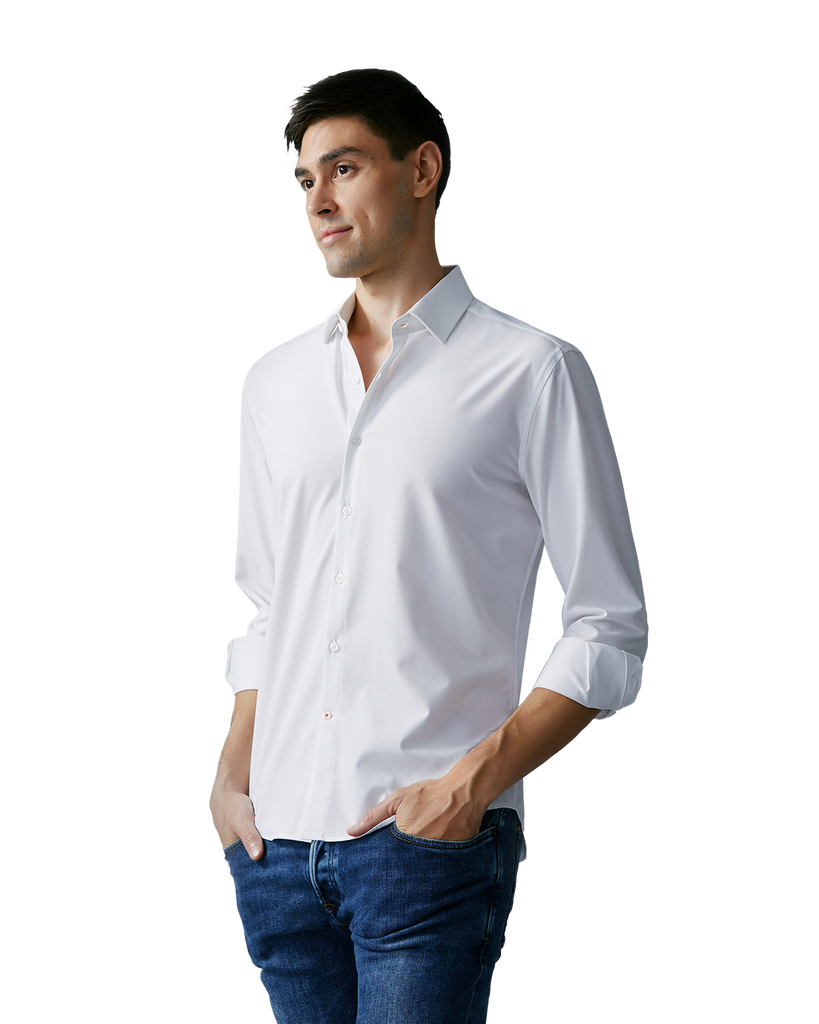 Performance Dress Shirts for Men – Moisture Wicking, Wrinkle Free – All  Citizens