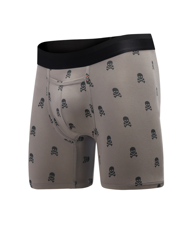 OTVEE Vintage Black White Skull Men Boxer Brief India