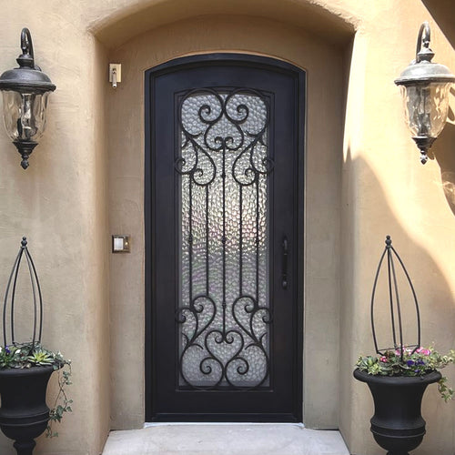 Traditional Gallery Iron Door Works LLC   Traditional Door 18 MpV 500x 