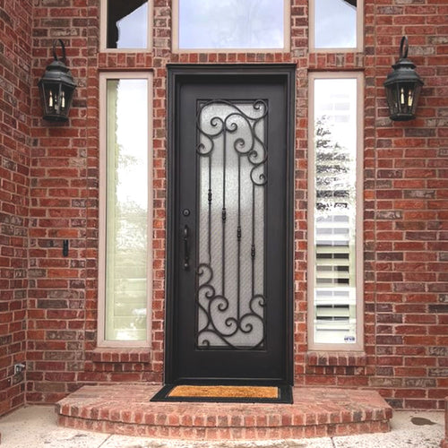 Traditional Gallery Iron Door Works LLC   Traditional Door 21 Lwh 500x 