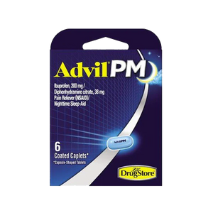 Lil Drug Blister Pack: Advil PM 6's (6CT) - ABC Products Inc. - Advil Single Packs
