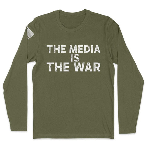 The Media Is The War Men's Apparel