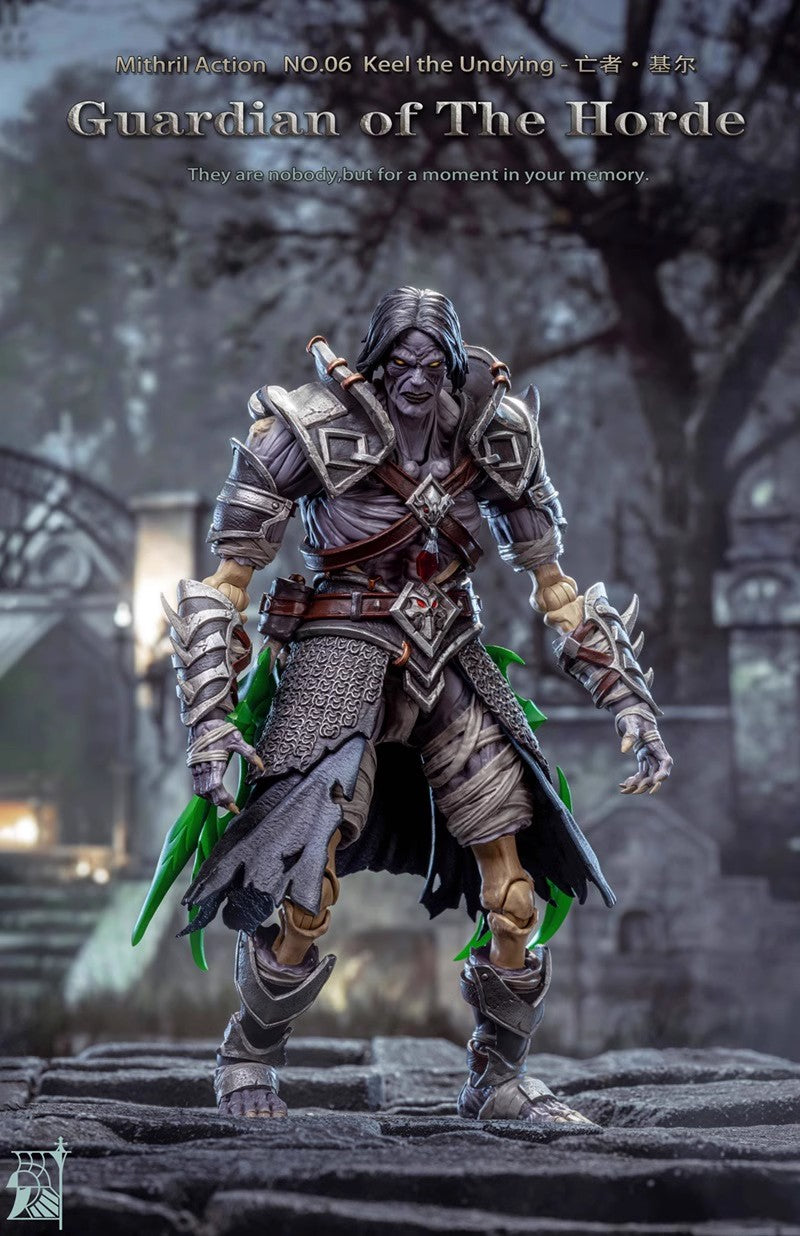 Guardian of the Horde No.06 Keel The UndyingAction Figure BY MITHRIL ACTION - BRAND GUARDIAN OF THE HORDE